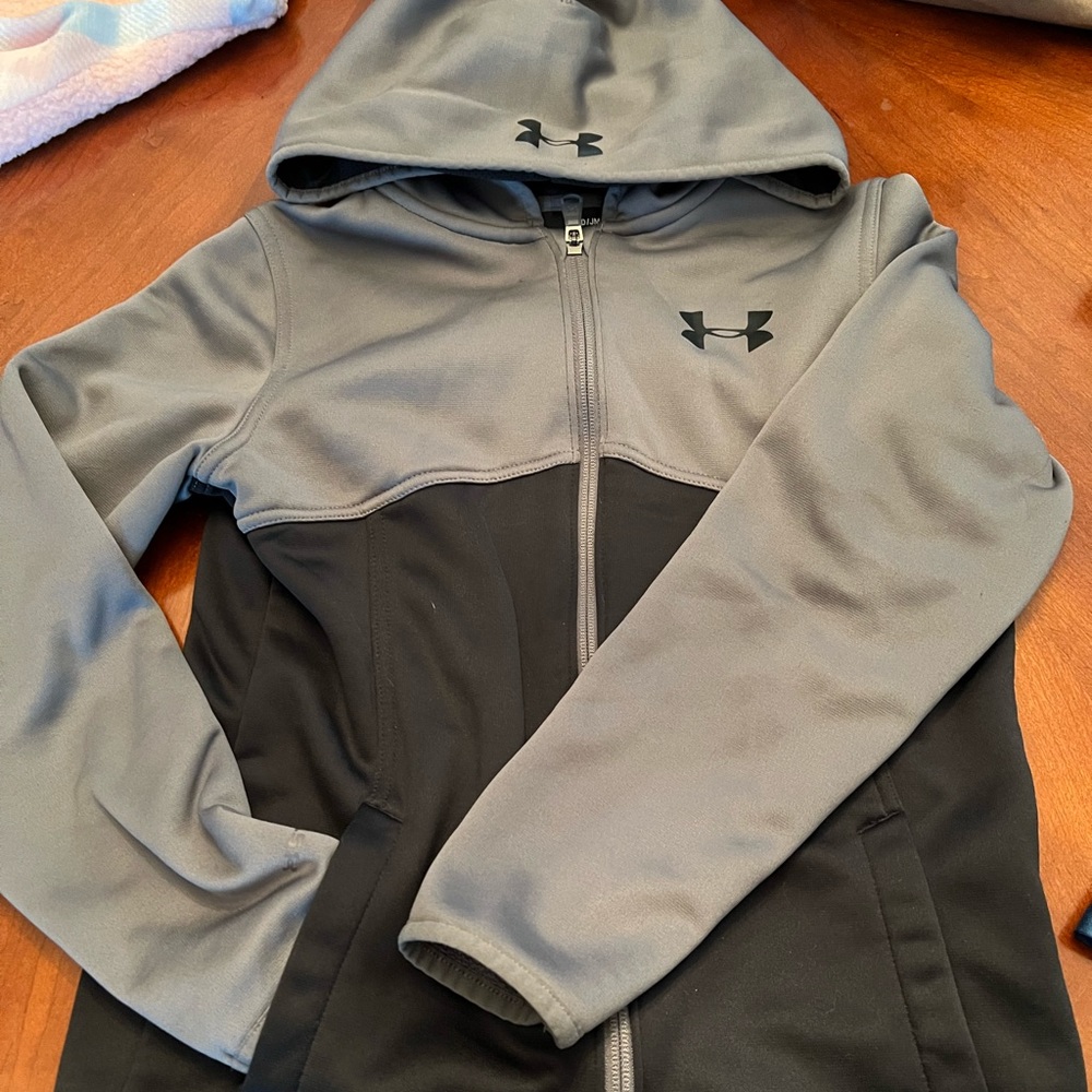 Under Armour Grey Zip Hoodie